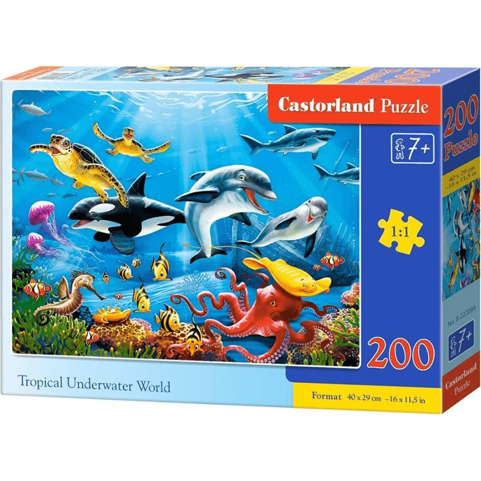 Castorland B-222094 puzzle 200 kusov Zvieratá