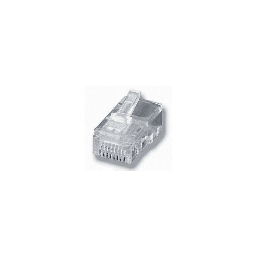 Equip 121151 káblový konektor RJ-45 (8P8C) Priehľadná