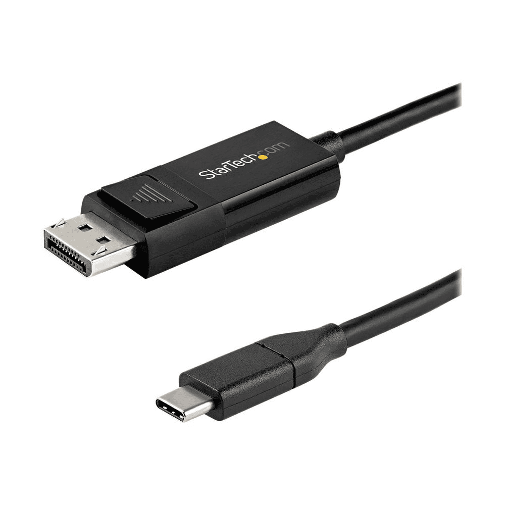 StarTech.com CDP2DP142MBD adaptér na video kábel 2 m USB Typ-C DisplayPort Čierna
