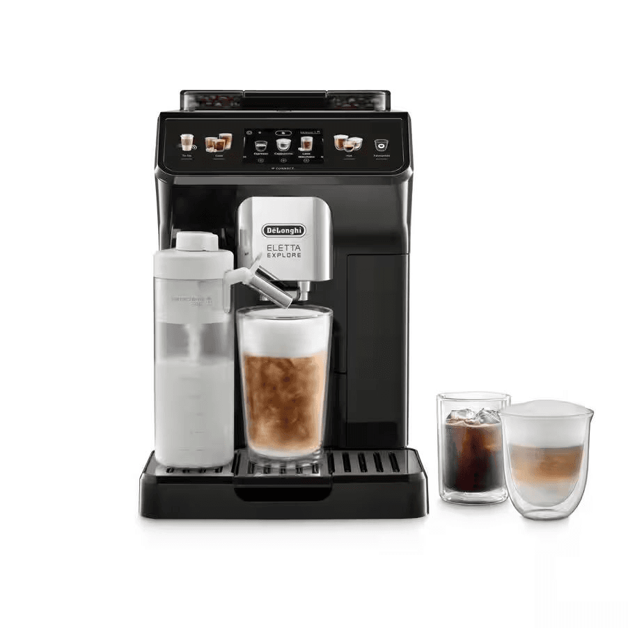 Automatický kávovar na espresso De'Longhi ECAM450.65.G 1450 W čierny