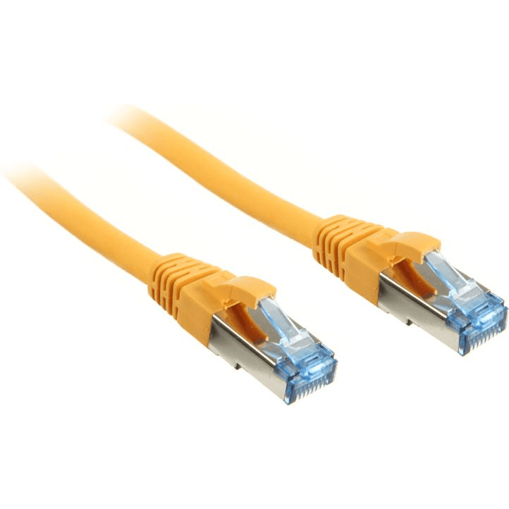 InLine 76805Y sieťový kábel Žltá 5 m Cat6a S/FTP (S-STP)