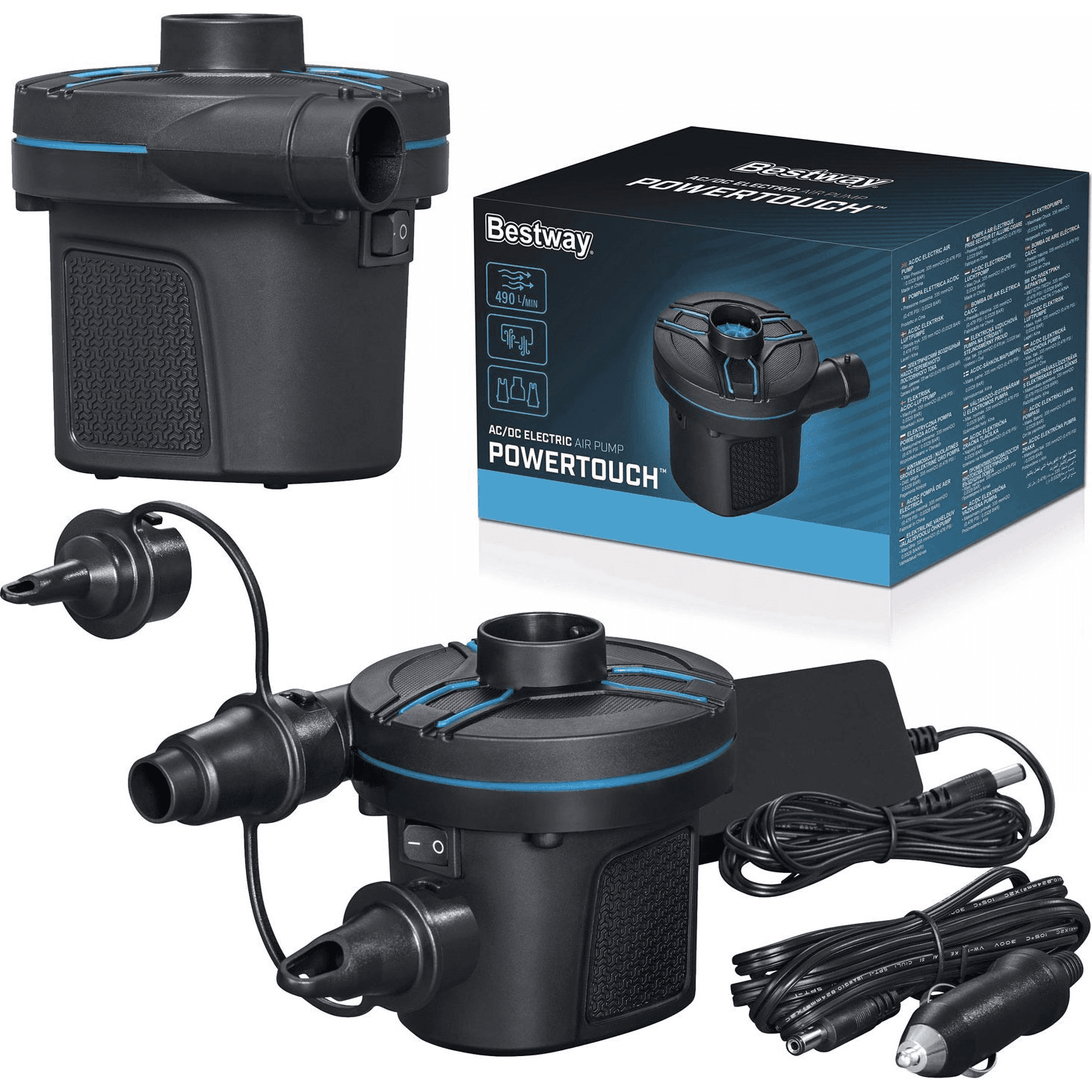 Bestway 62255 elektrická vzduchová pumpa 0,0328 bar 490 l/min