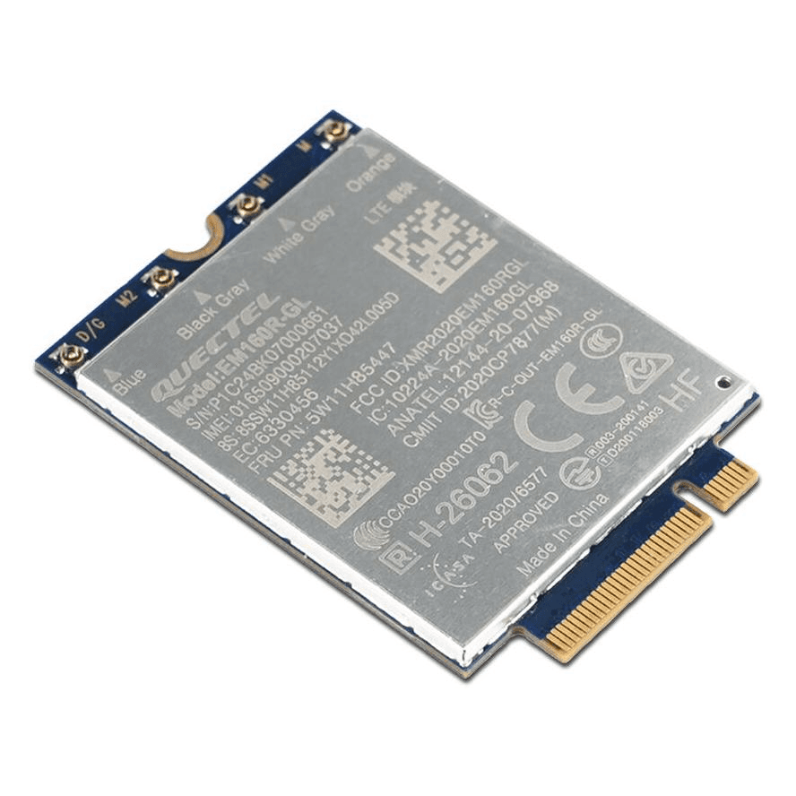 Lenovo 4XC1Q24436 sieťová karta Interný WWAN 1000 Mbit/s