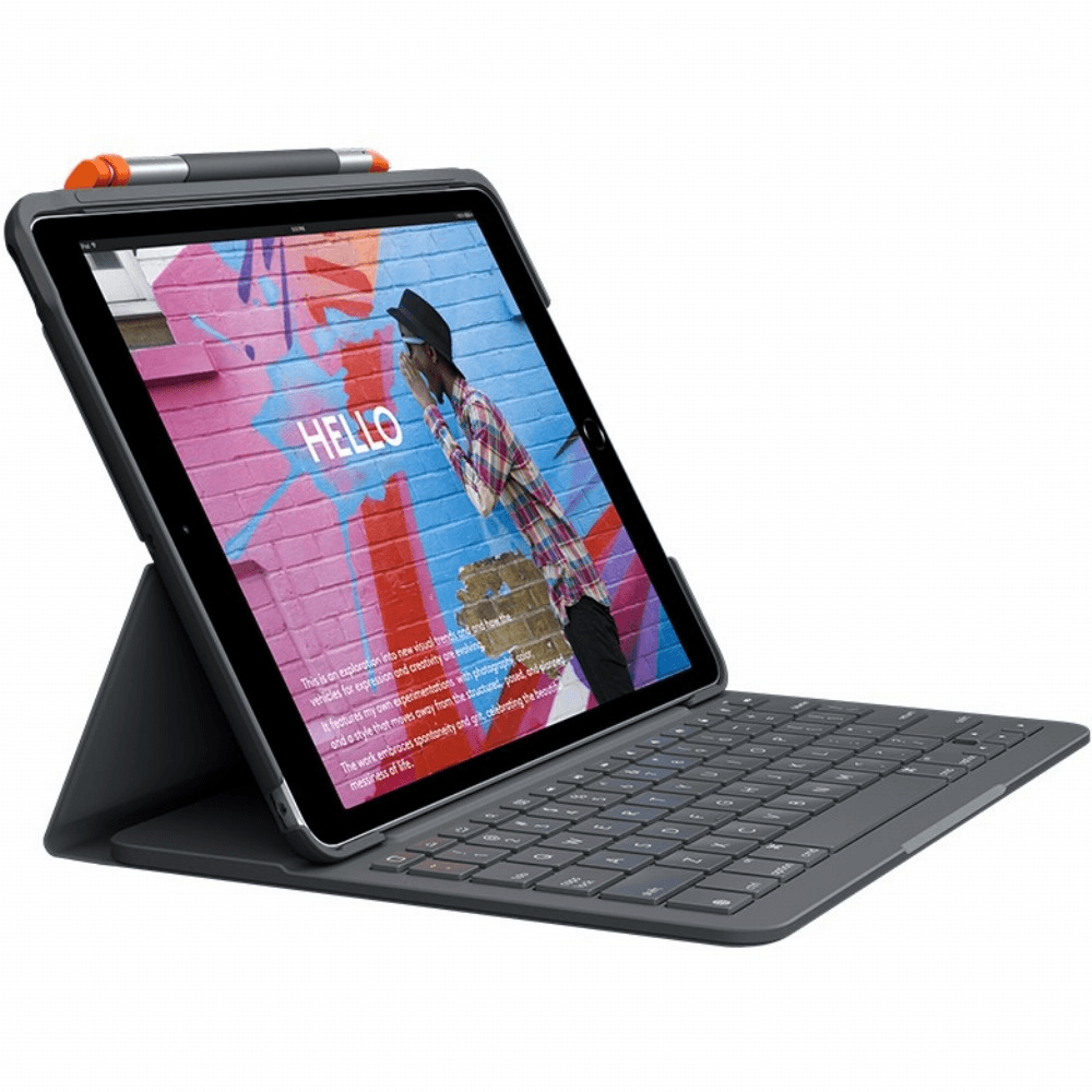 Logitech Slim Folio Grafit Bluetooth QWERTZ Nemecký