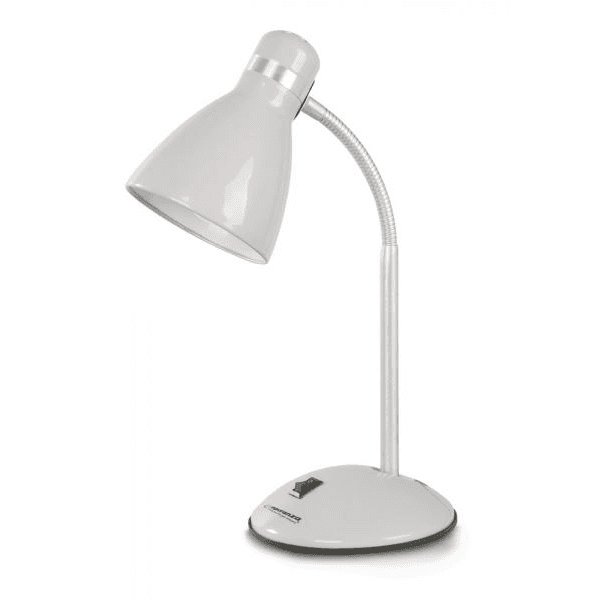 Stolová lampa Esperanza ALKES biela, šedá s výkonom až 12 W