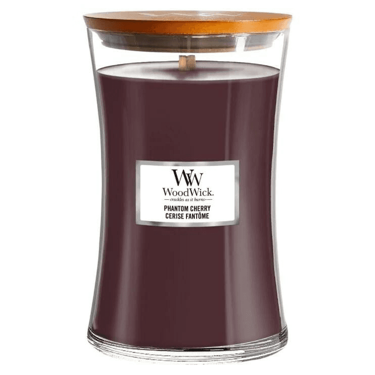 Sójová vonná sviečka PHANTOM CHERRY Woodwick 1 ks