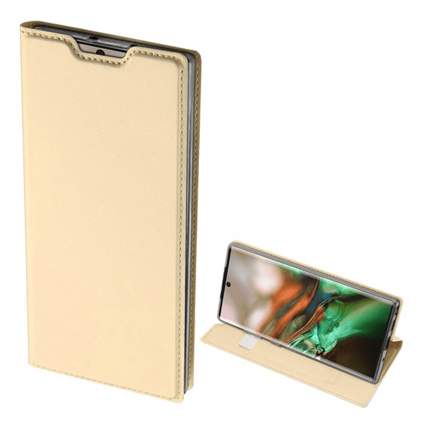 Flipové puzdro Dux Ducis pre Samsung Galaxy Note 10 (SM-N970F) zlaté