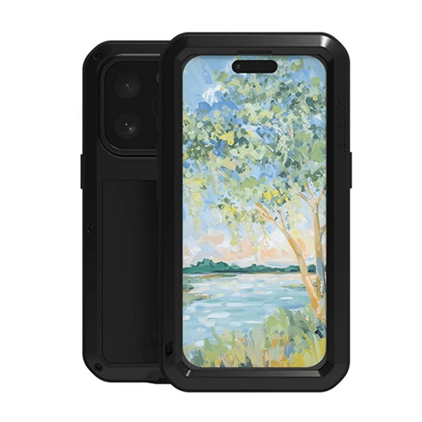 Kryt LOVE MEI pre Apple iPhone 16 Pro Max, čierny