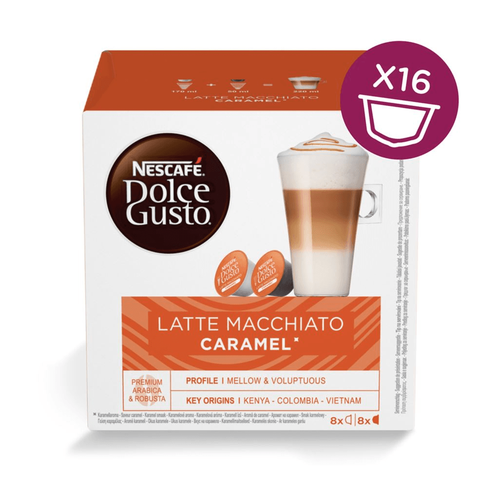 Kapsule pre Dolce Gusto Nescafe Dolce Gusto Latte Macchiato Caramel 16 ks