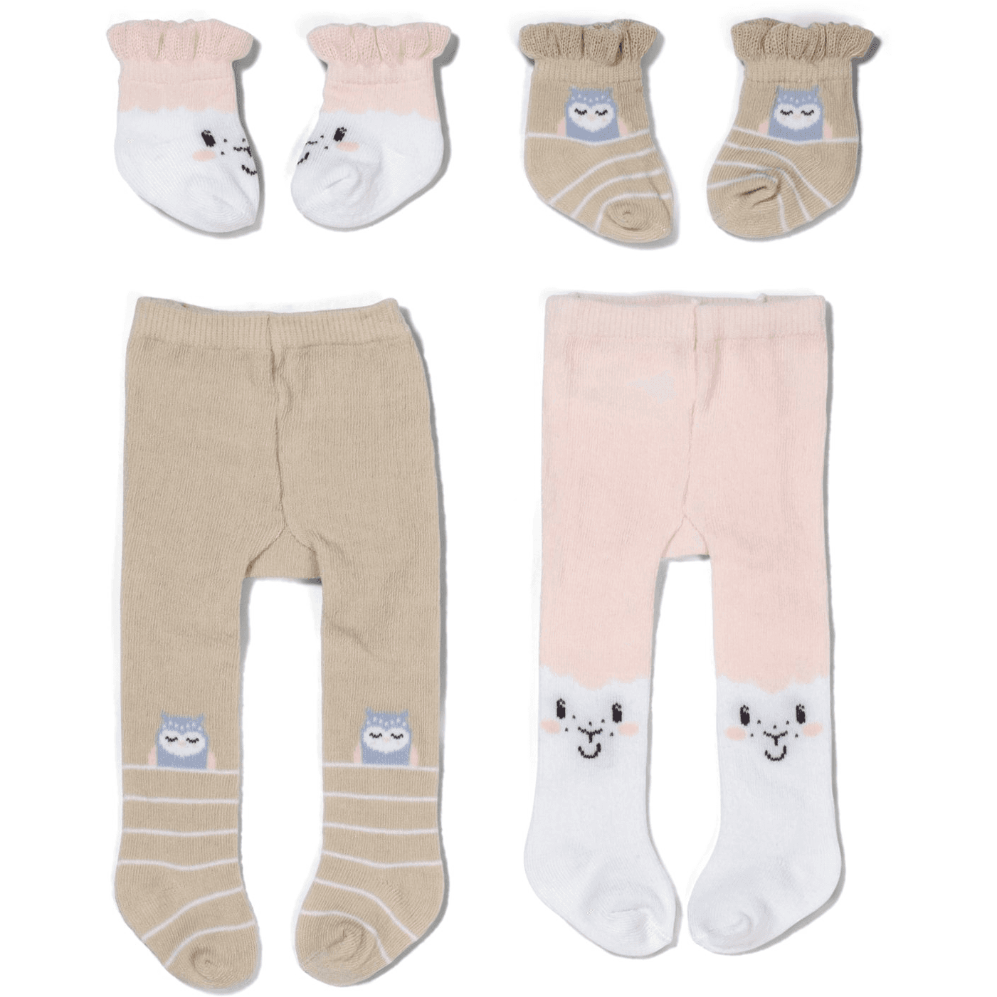 BABY born Tights & Socks Sheep 2ass.43cm Pančuchy pre bábiky