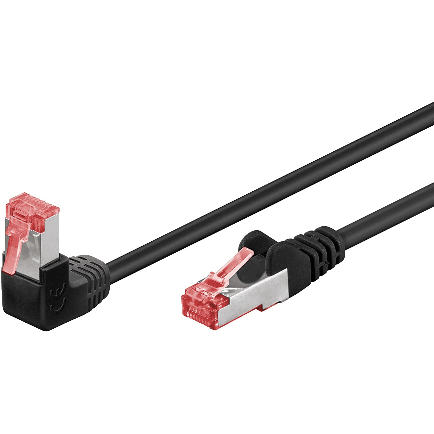 Patchcord S/FTP 6 Goobay RJ45 / RJ45 2 m čierna