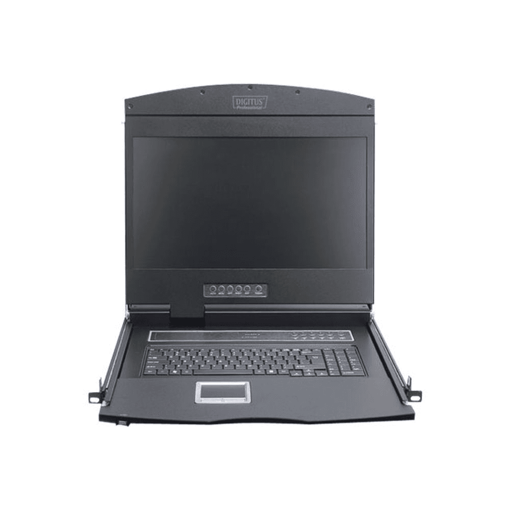 Modulárna KVM konzola 19'' LCD TFT s 8 VGA portami
