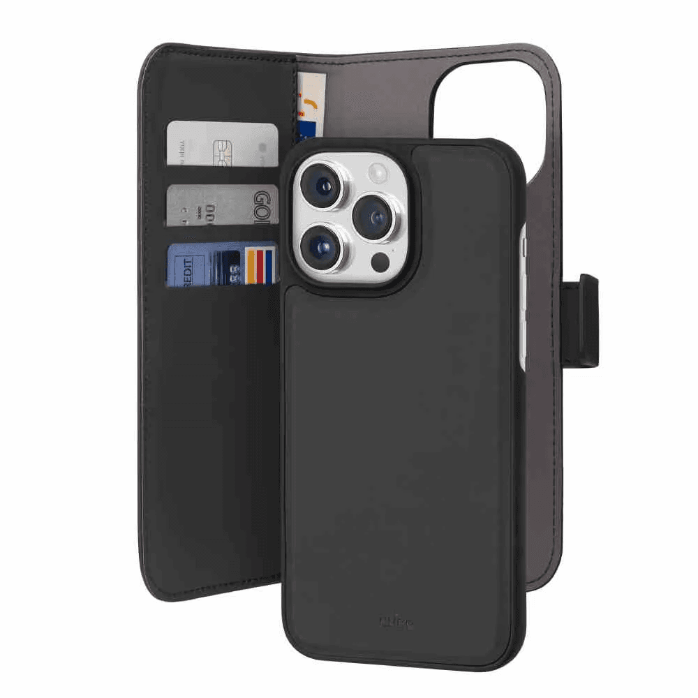 Flipové puzdro Puro pre Apple iPhone 15 Pro Max PUIPC15P67BOOKC3BLK čierne