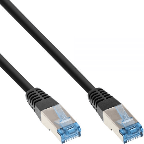 InLine 74803S sieťový kábel Čierna 3 m Cat6a S/FTP (S-STP)