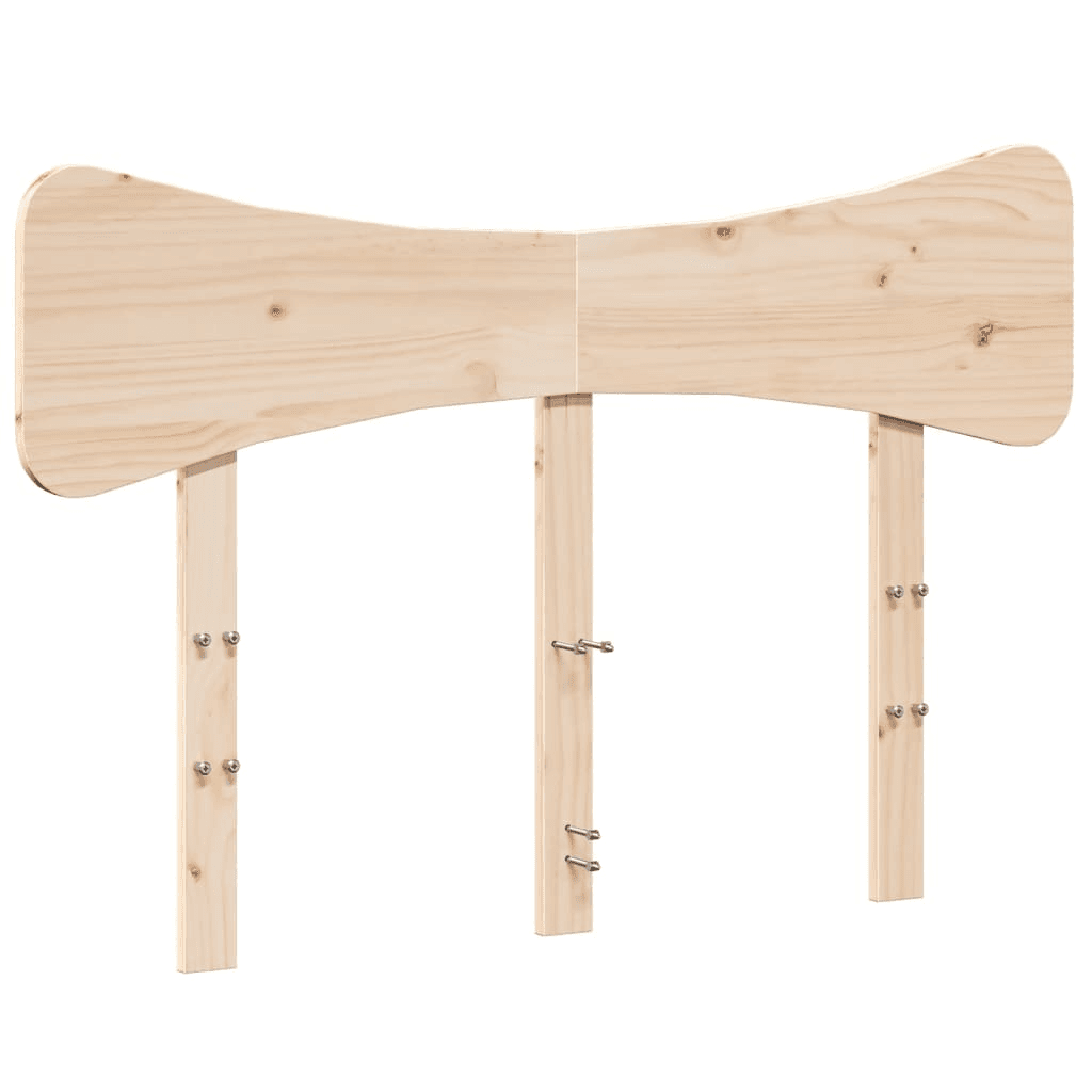 VidaXL Hlava do postele, 135 cm, masívne drevo