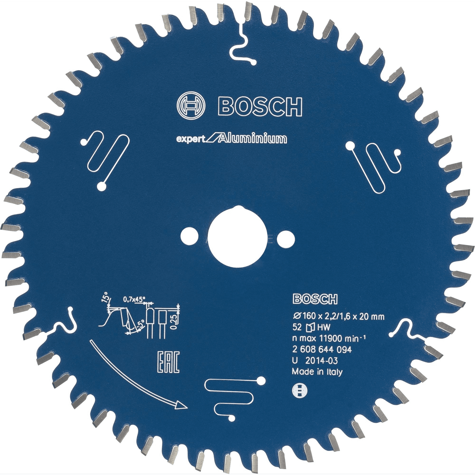Bosch 2608644107 pílový kotúč 23,5 cm 1 kusov