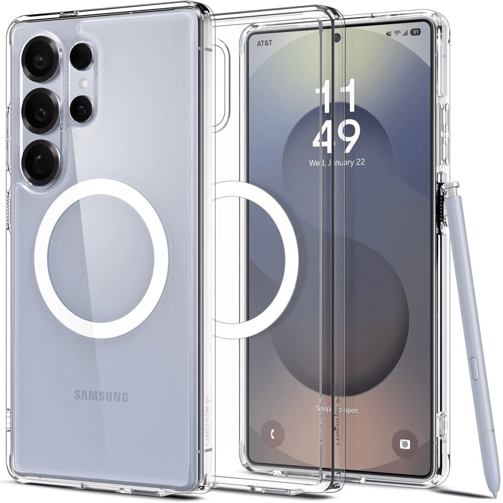 Kryt Spigen pre Samsung Galaxy S25 Ultra bezfarebný