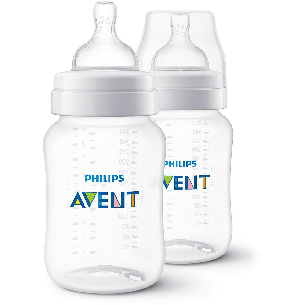 Philips Avent Fľaša Anti-colic 260ml, 1m+, 2 ks