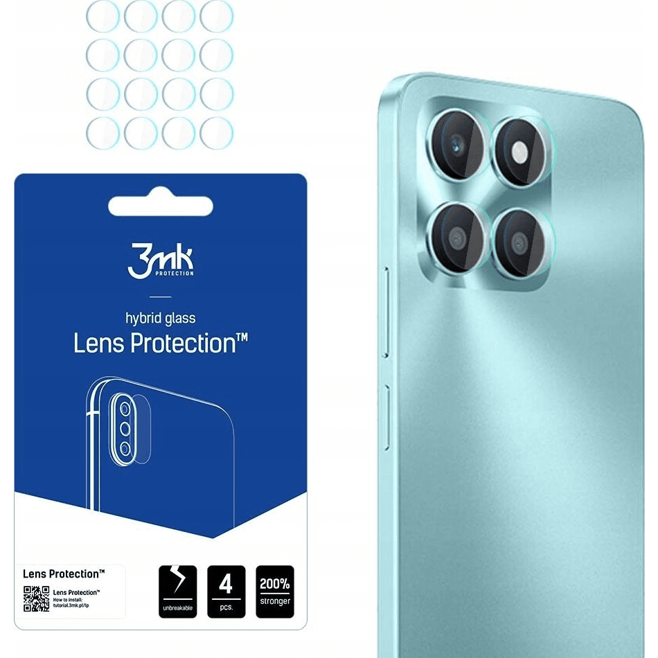 Hybridné sklo 3MK pre Honor X6a 4 ks