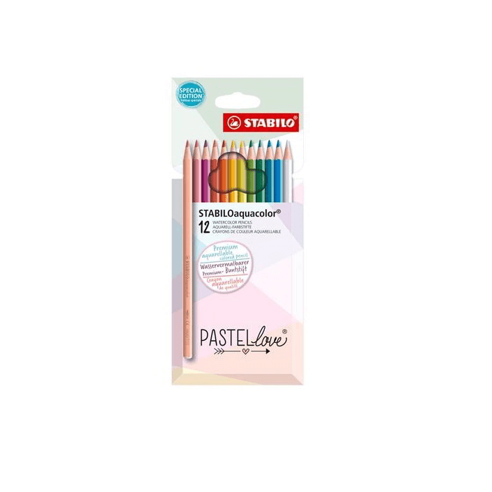 STABILO STABILOaquacolor Viacfarebný 12 kusov
