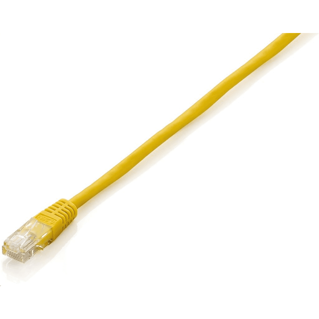 Equip 625463 sieťový kábel Žltá 0,25 m Cat6 U/UTP (UTP)