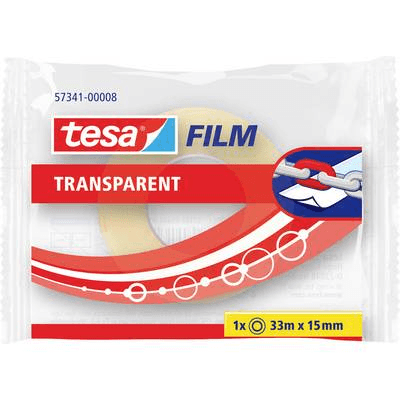 Tesa Tesafilm priehľadná lepiaca páska 33m x 15mm, silná a odolná