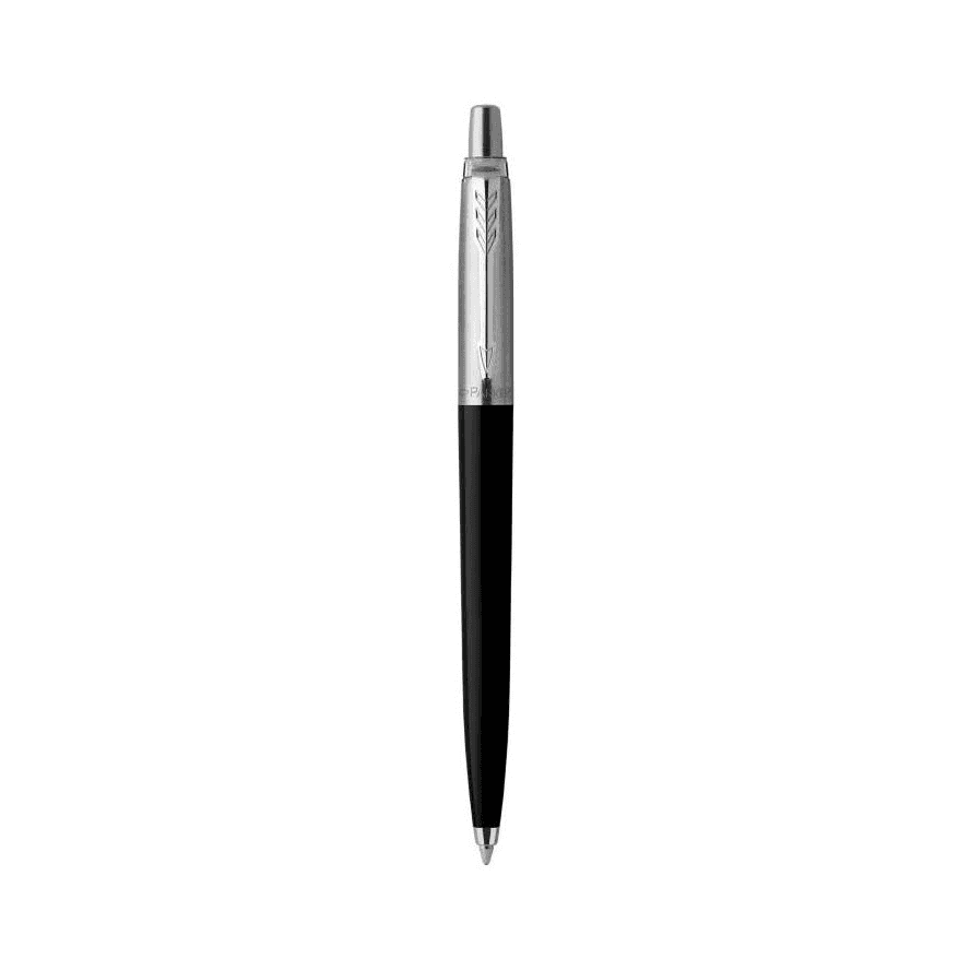 Guľôčkové pero Parker Jotter čierno-strieborné