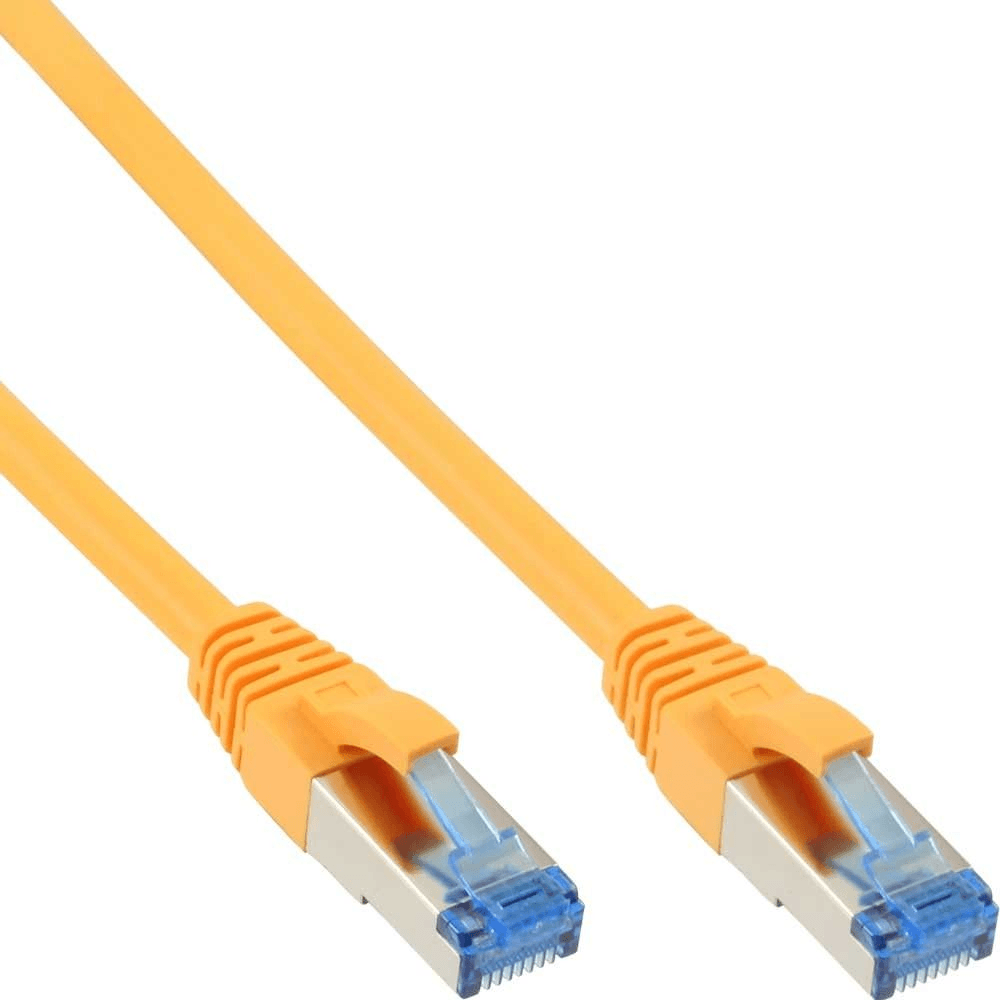 InLine 76820Y sieťový kábel Žltá 20 m Cat6a S/FTP (S-STP)