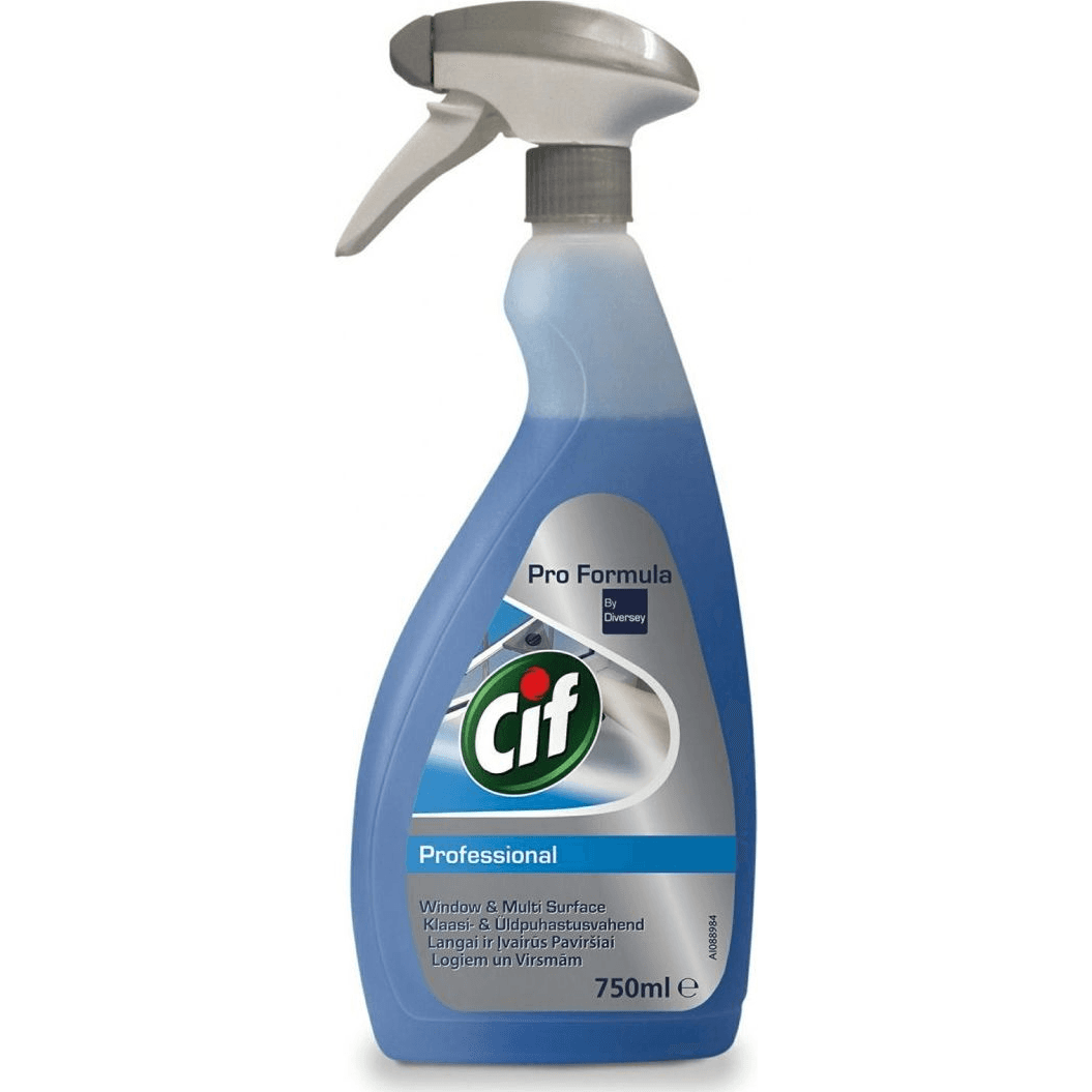 Cif ProFormula Glass & Multi Surface čistič na sklo a viacúčelový 750