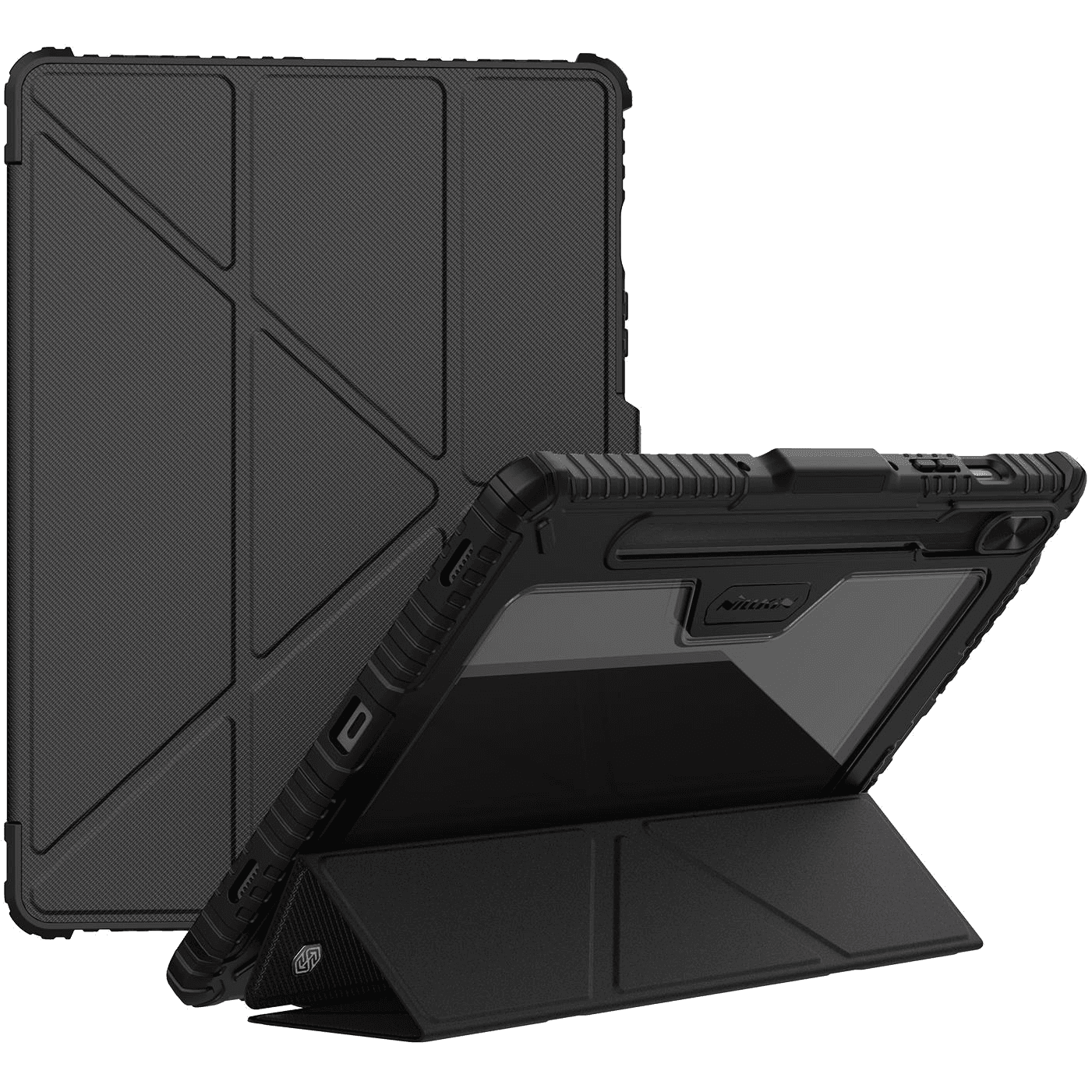 Puzdro Nillkin Bumper Leather Case Pro pre Samsung Galaxy Tab S9 - čierne