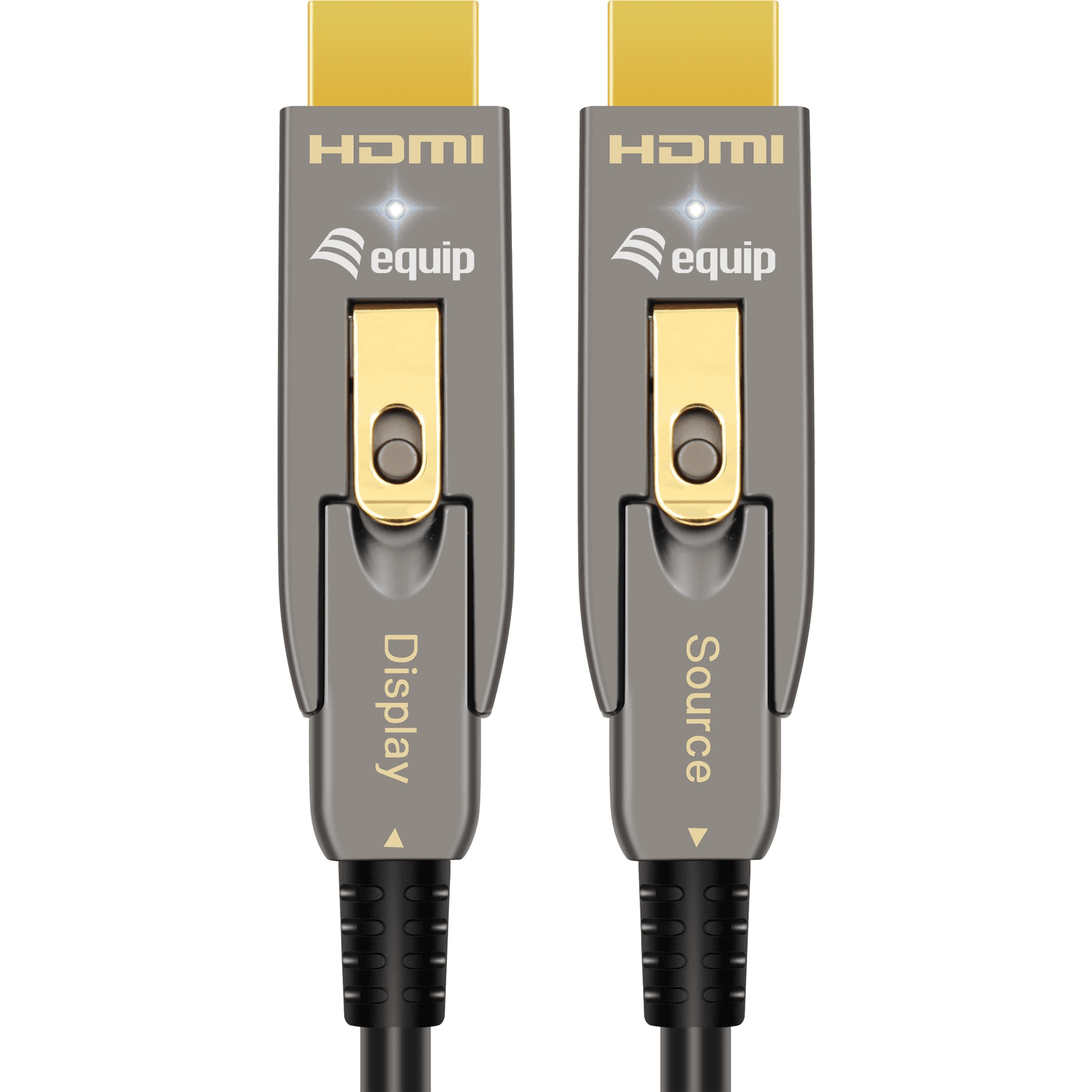 Equip 119411 HDMI kábel 10 m HDMI Type-A/HDMI Type-D Čierna