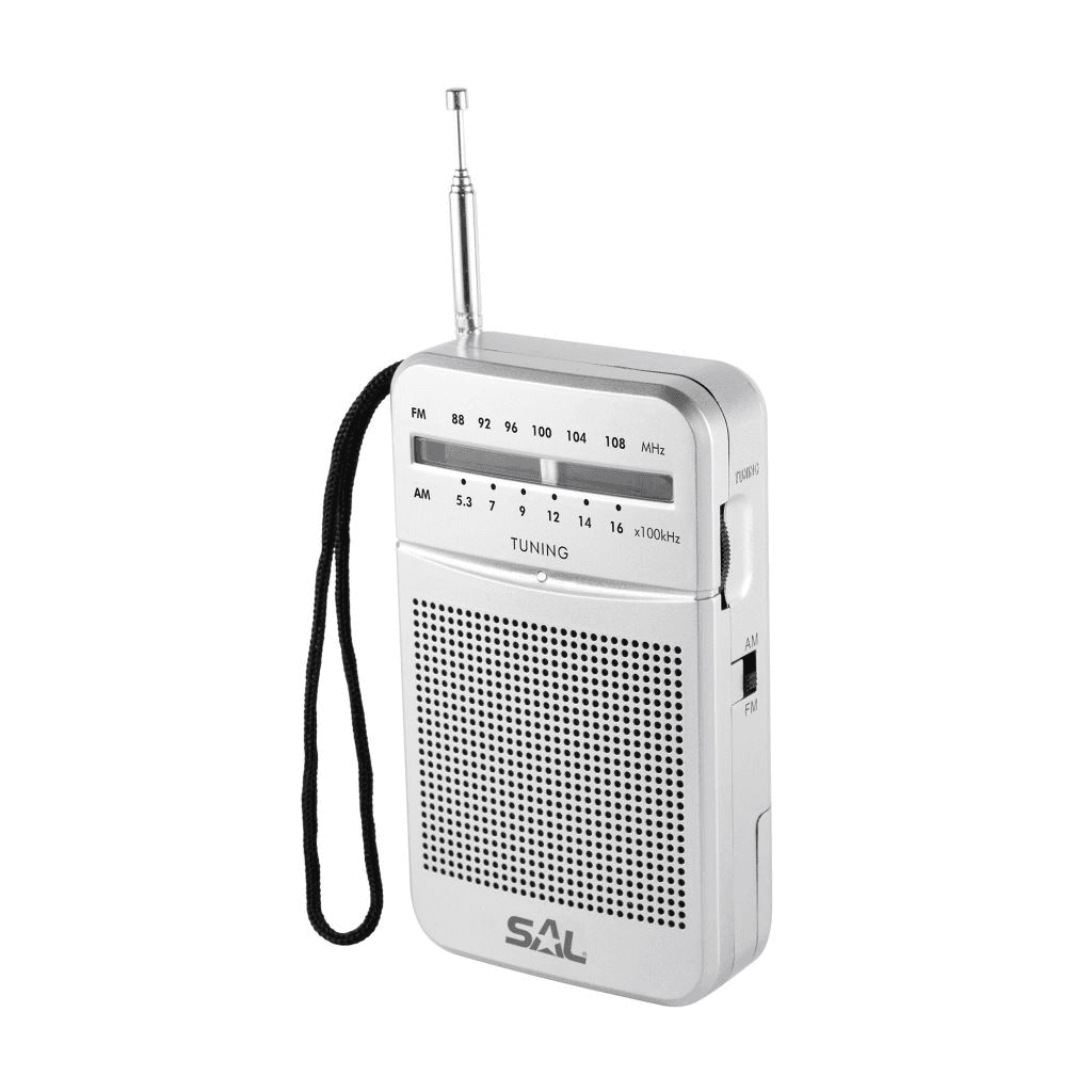 Batériové rádio AM, FM SAL RPC4