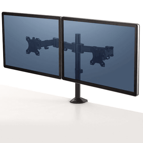 Fellowes Reflex 8502601 držiak / stojan na monitory 68,6 cm (27") Čierna Stôl