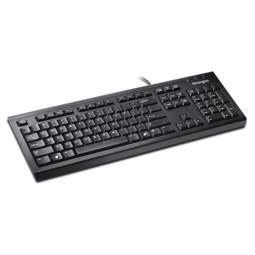 Kensington ValuKeyboard klávesnica USB QWERTY UK English Čierna