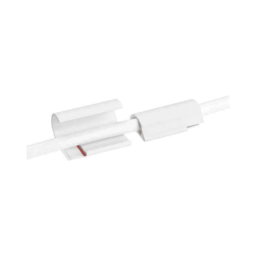 Držiak na upevnenie káblov Tesa Powerstrips, biely