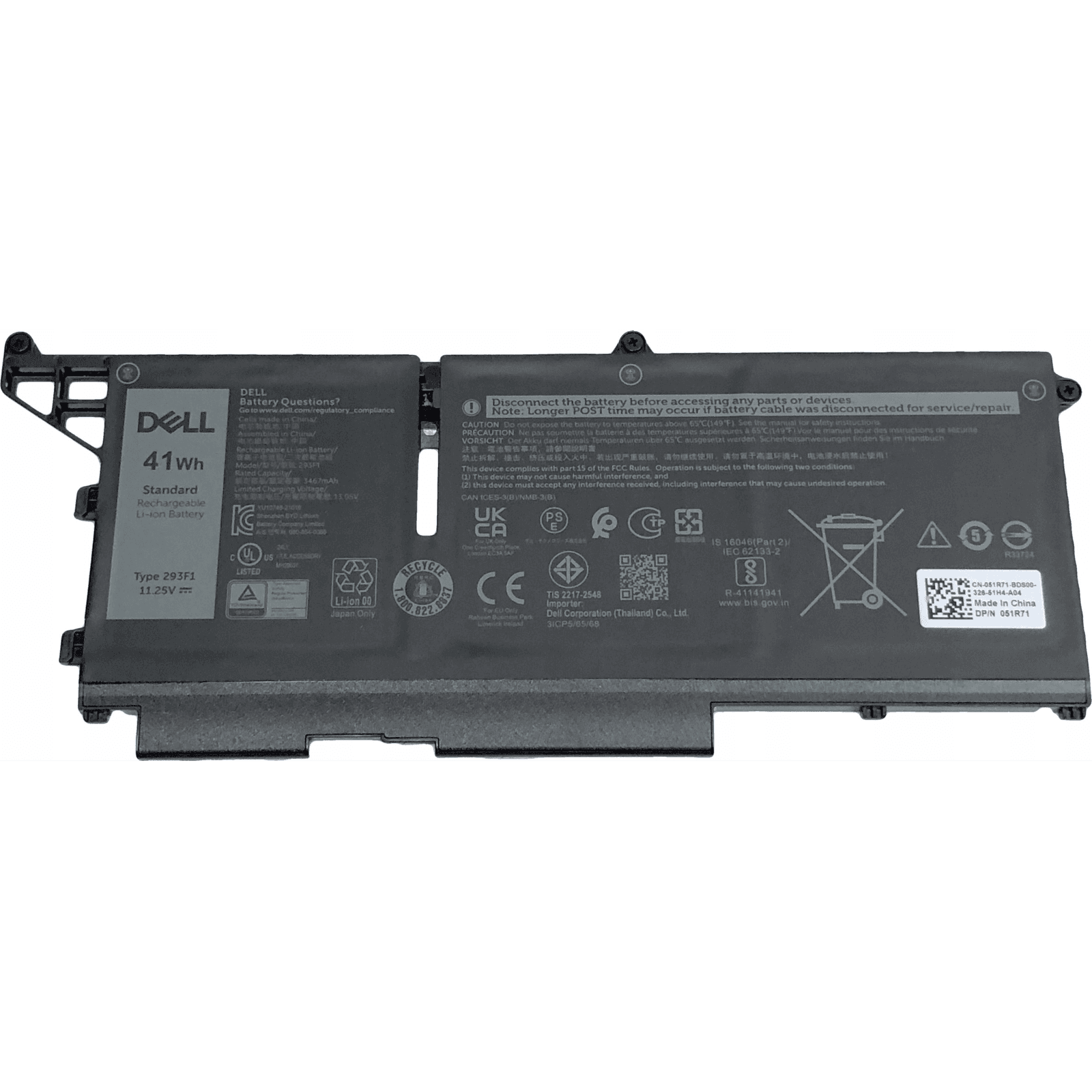 DELL 51R71 náhradný diel na laptop Batérie