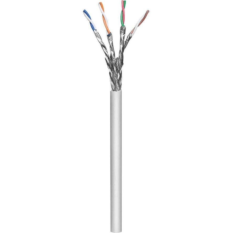 Intellinet 704922 sieťový kábel Šedá 100 m Cat7 S/FTP (S-STP)