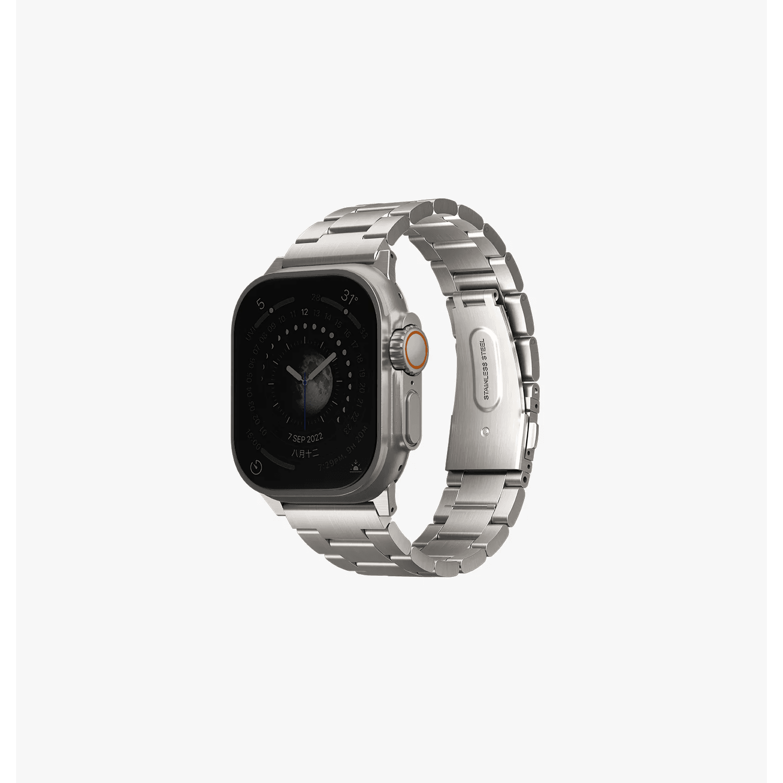 UNIQ Náramok Oceľový remienok pre Apple Watch 4 44MM