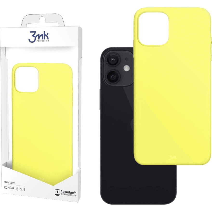 Kryt 3mk pre Apple iPhone 13, žltý