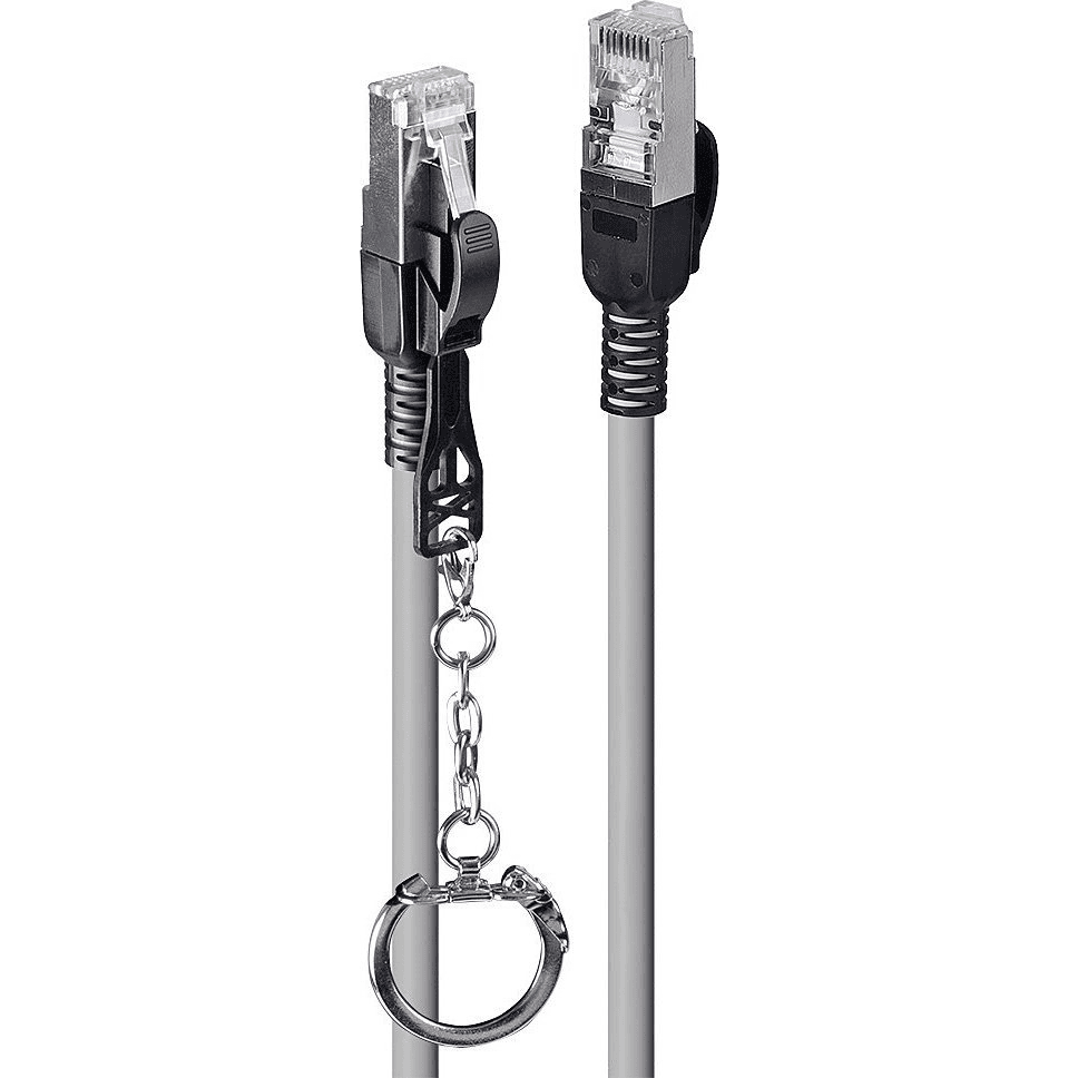 Lindy 47605 sieťový kábel Šedá 3 m Cat6a S/FTP (S-STP)