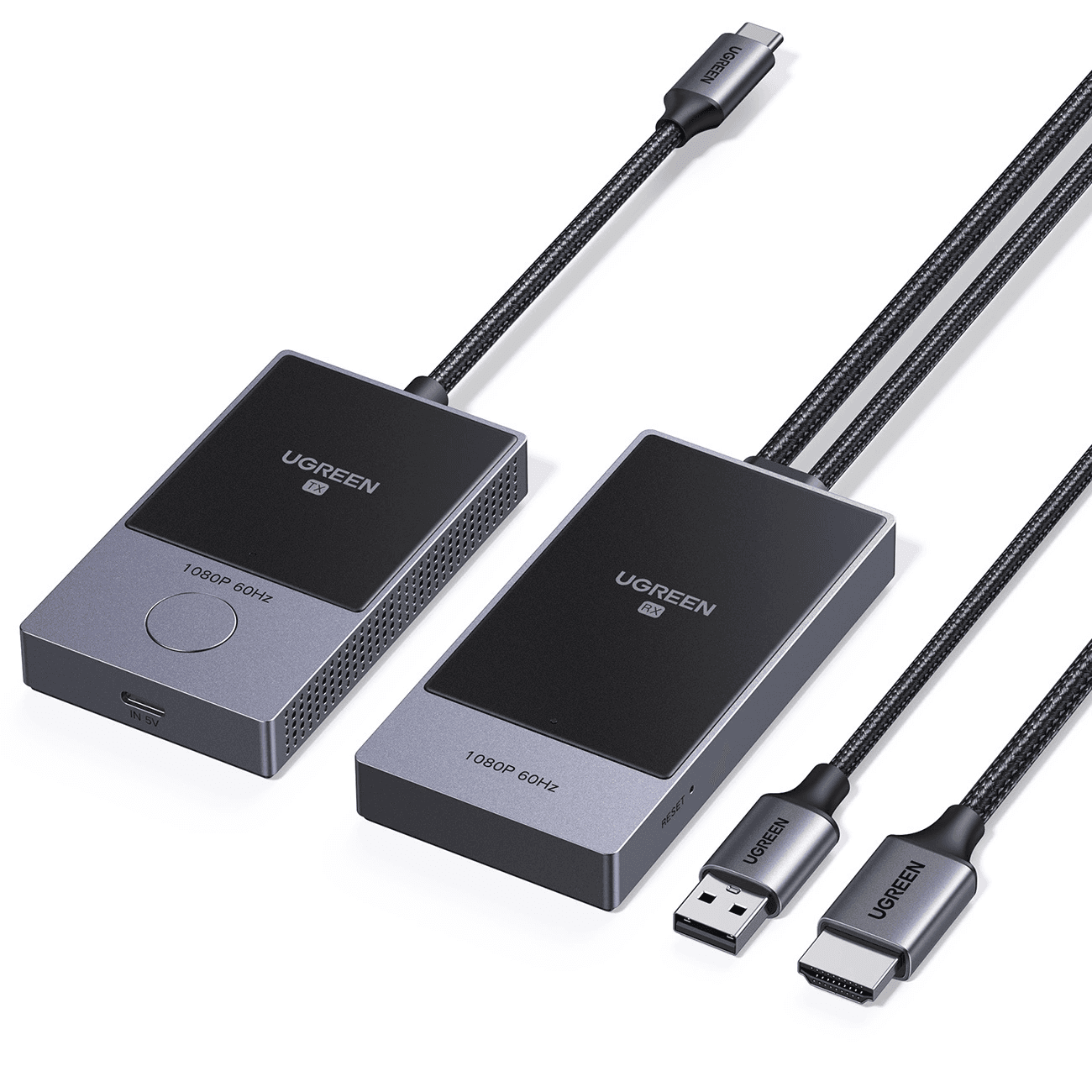 Bezdrôtový HDMI vysielač a prijímač Ugreen CM737 1080p 30m