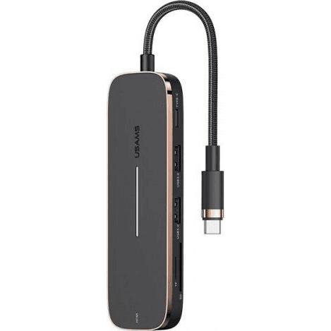 Adaptér Usams SJ575 6v1 s portom HDMI – 2 x USB-A,