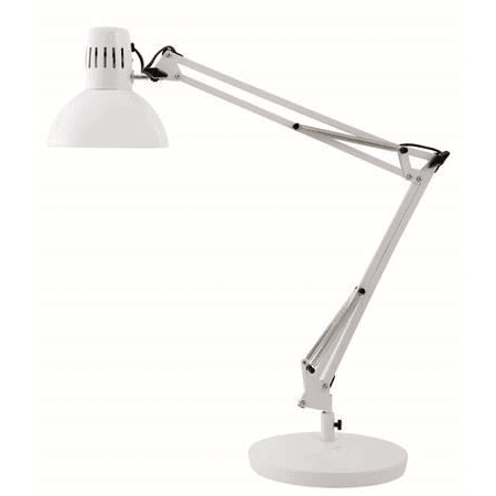 Stolová lampa Alba ""Architect"", biela, 11W