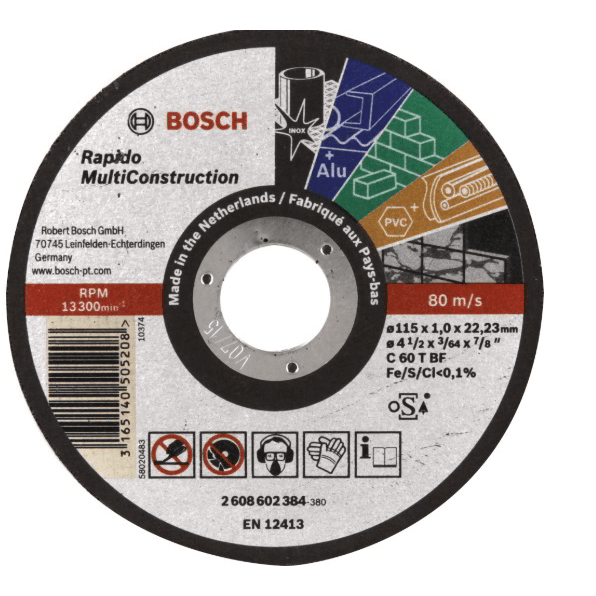 Bosch 2 608 602 384 príslušenstvo pre uhlovú brúsku Rezací disk
