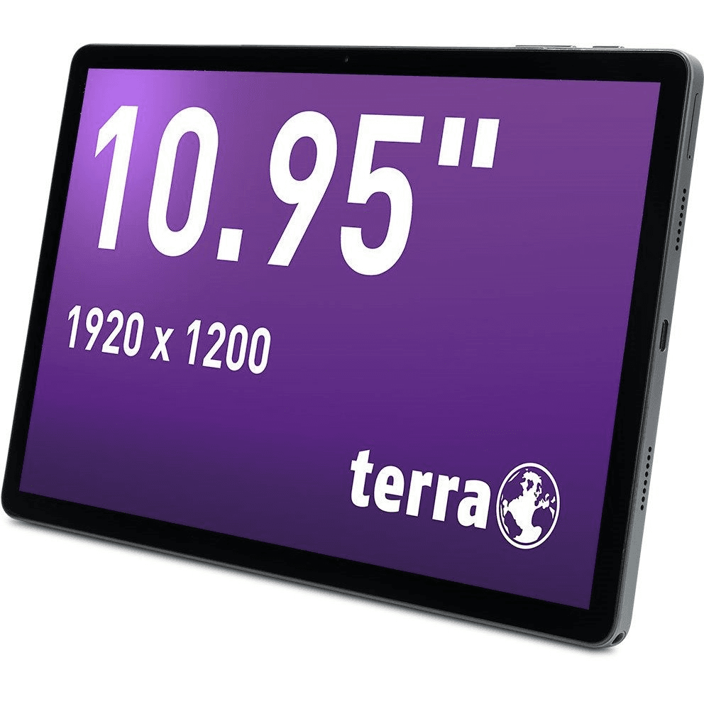 TERRA PAD 1007 4G Mediatek LTE 256 GB 27,8 cm (10.9") 8 GB Wi-Fi 5 (802.11ac) Android 14 Šedá