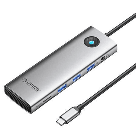 USB Hub Orico PW11-10P-GY-EP 10 portov