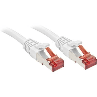 Lindy RJ-45 Cat.6 S/FTP 10m sieťový kábel Biela Cat6 S/FTP (S-STP)