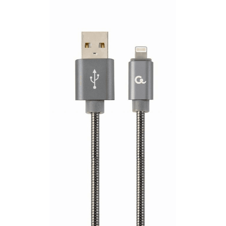 Kábel Cablexpert USB - Apple Lightning 2m sivý