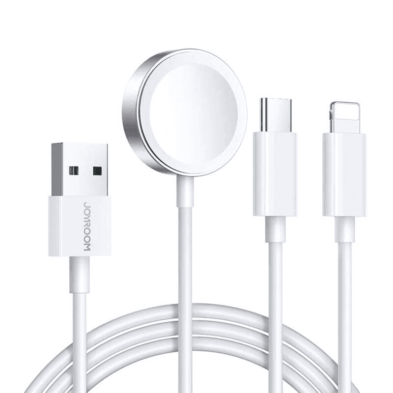 Nabíjačka pre Apple Watch + USB C + Lightning Joyroom