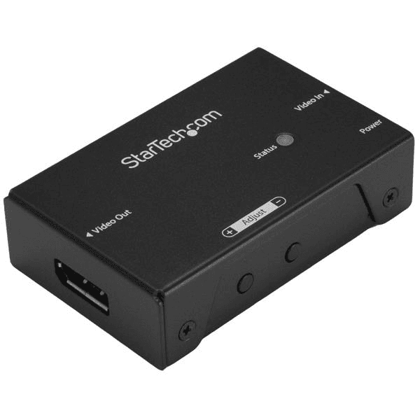 StarTech.com DPBOOST audio / video predlžovač AV opakovač Čierna
